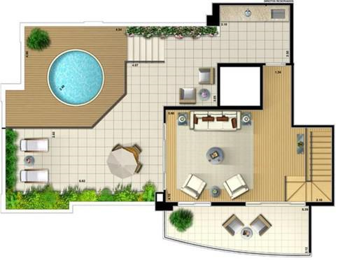 Apartamento à venda com 4 quartos, 265m² - Foto 10