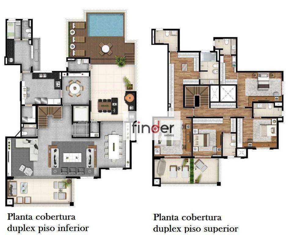 Apartamento à venda com 3 quartos, 267m² - Foto 77