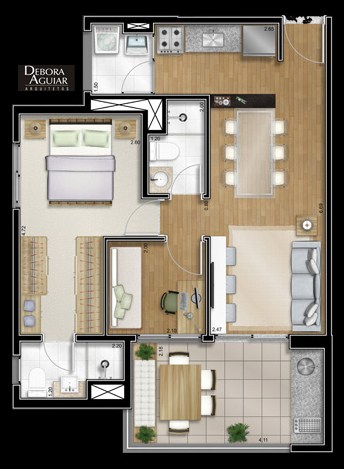 Apartamento à venda com 2 quartos, 58m² - Foto 10