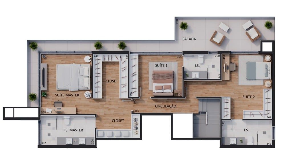 Apartamento à venda com 3 quartos, 131m² - Foto 21