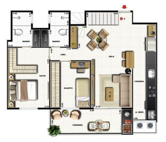 Apartamento à venda com 3 quartos, 82m² - Foto 23