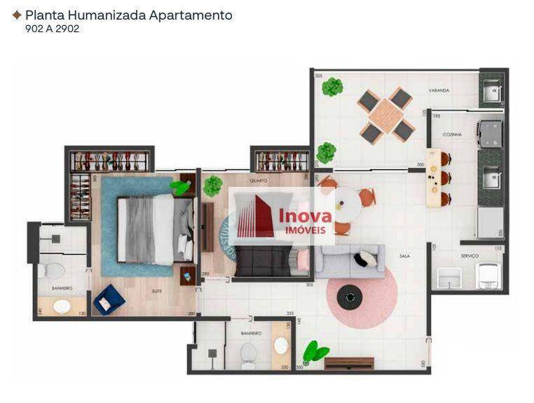 Apartamento à venda com 2 quartos, 75m² - Foto 20