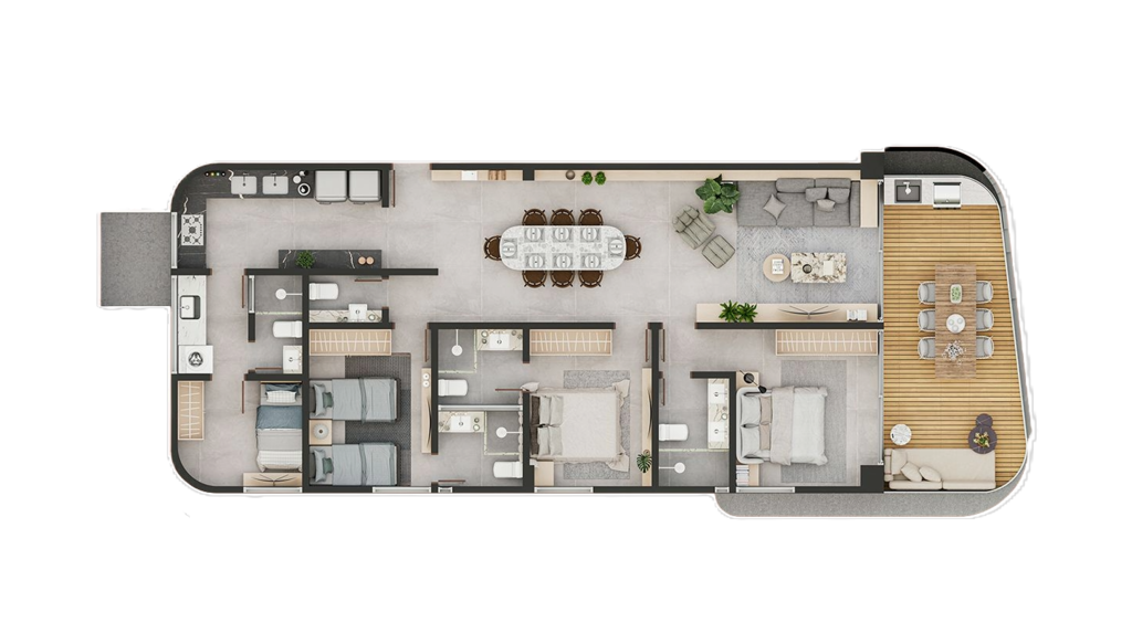 Apartamento à venda com 3 quartos, 12843m² - Foto 15