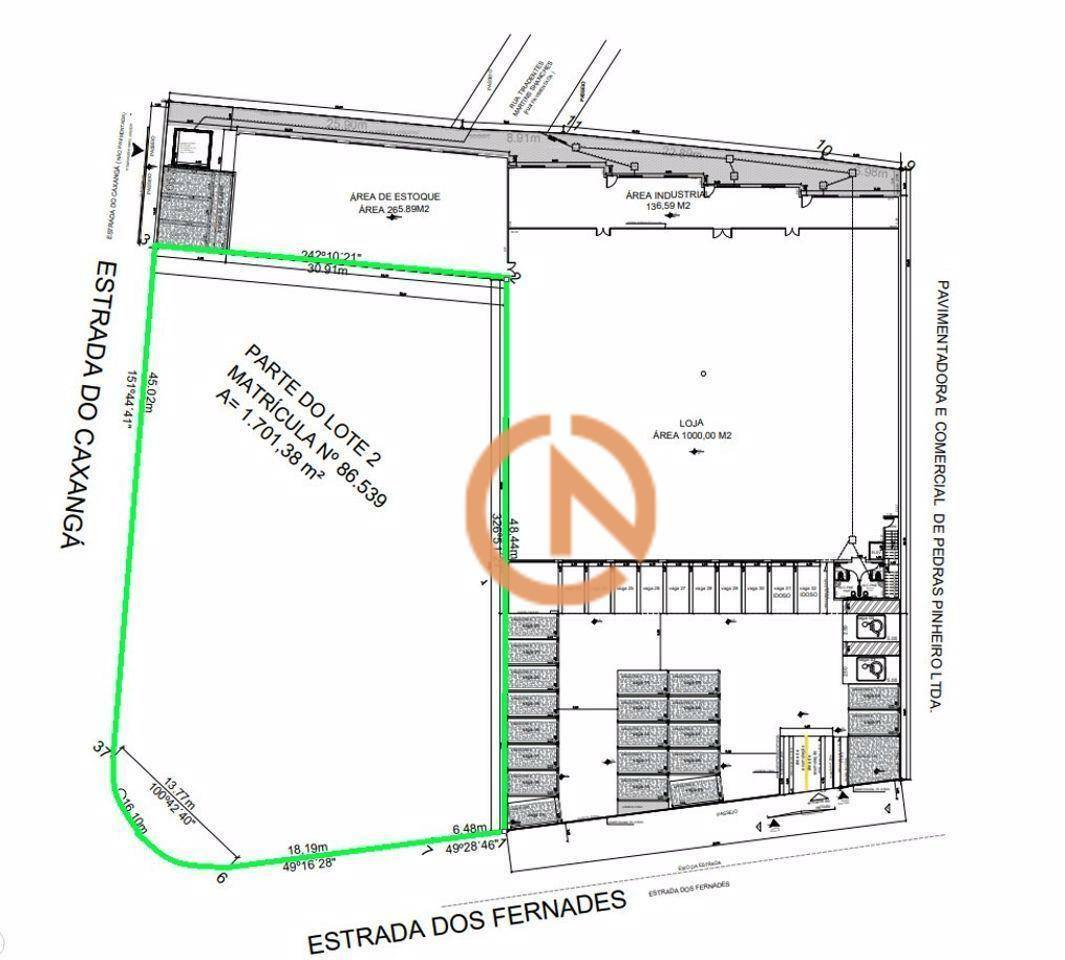 Terreno para alugar, 1701M2 - Foto 3