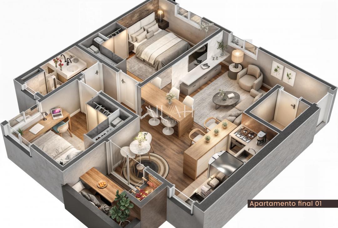 Apartamento, 2 quartos, 92 m² - Foto 3