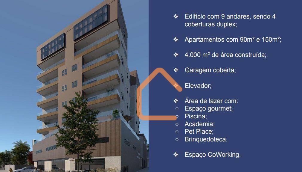 Apartamento à venda com 3 quartos, 90m² - Foto 2