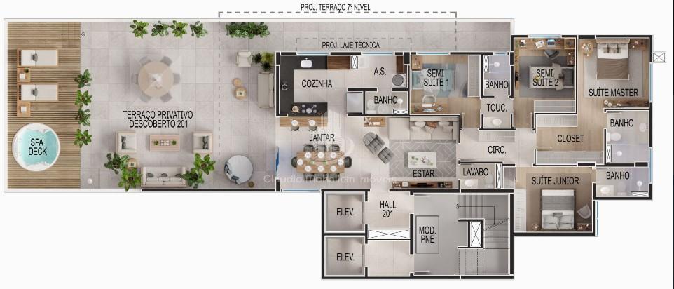 Apartamento à venda com 4 quartos, 244m² - Foto 15