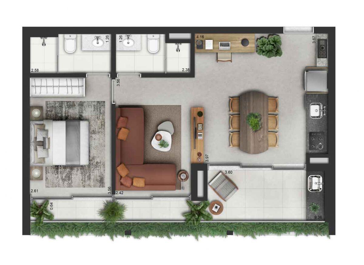 Apartamento à venda com 3 quartos, 23217m² - Foto 54