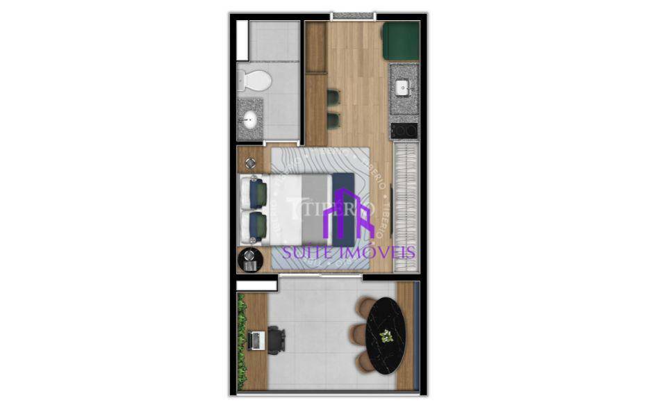 Apartamento à venda com 1 quarto, 34m² - Foto 40