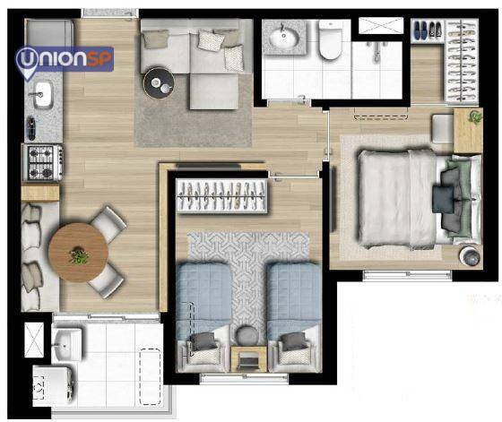 Apartamento à venda com 3 quartos, 55m² - Foto 25