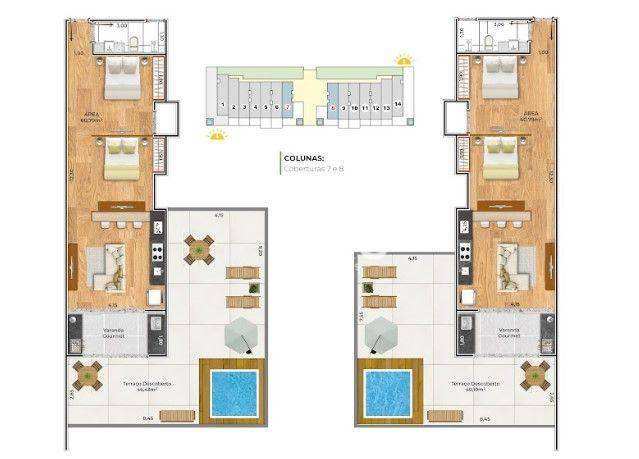 Apartamento à venda com 1 quarto, 46m² - Foto 16