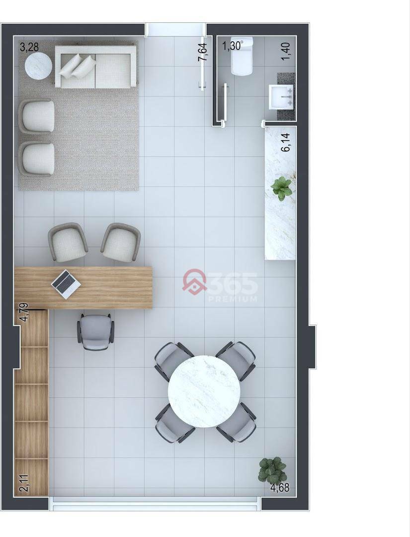 Conjunto Comercial-Sala à venda, 53m² - Foto 13