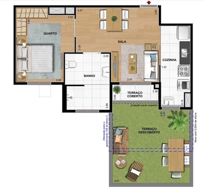 Apartamento à venda com 1 quarto, 6587m² - Foto 28