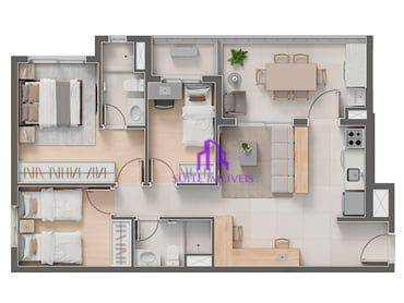 Apartamento à venda com 3 quartos, 74m² - Foto 21