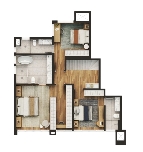 Apartamento à venda com 3 quartos, 154m² - Foto 25