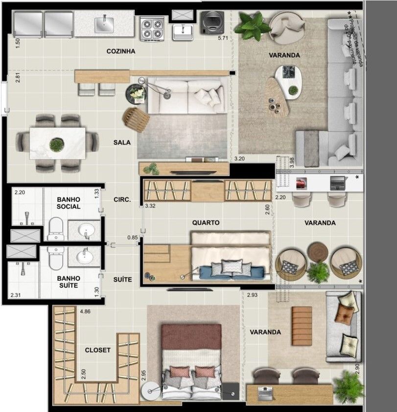 Cobertura à venda com 2 quartos, 176m² - Foto 37