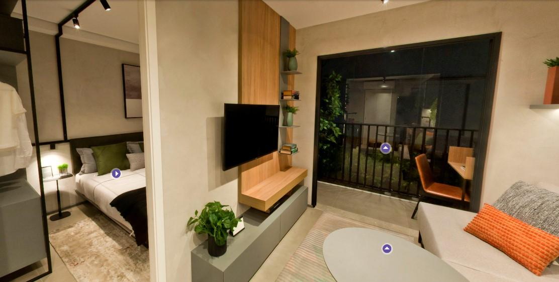 Apartamento à venda com 2 quartos, 36m² - Foto 3