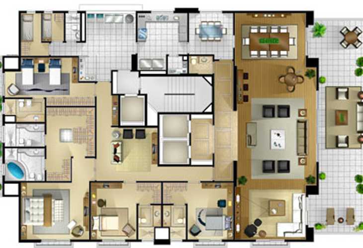 Apartamento à venda com 4 quartos, 401m² - Foto 5