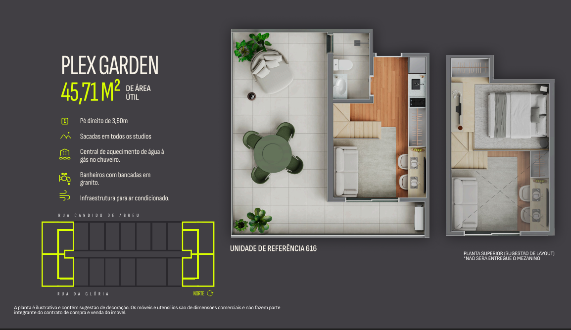 Apartamento à venda com 1 quarto, 21m² - Foto 9