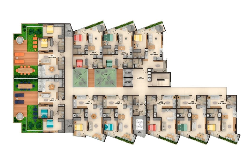 Apartamento à venda com 2 quartos, 5894m² - Foto 17