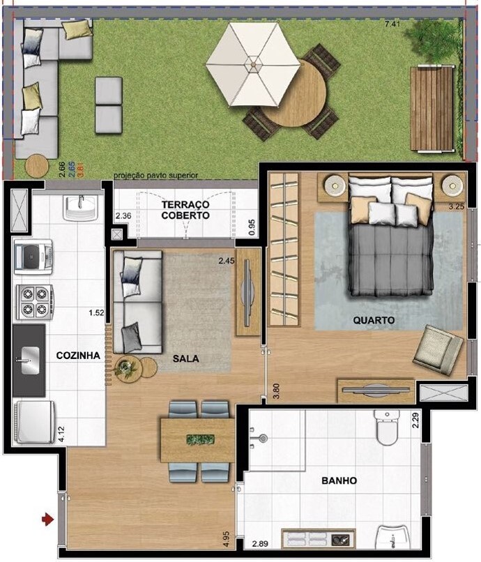 Apartamento à venda com 2 quartos, 449m² - Foto 27