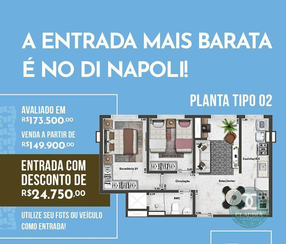 Apartamento à venda com 2 quartos, 69m² - Foto 19