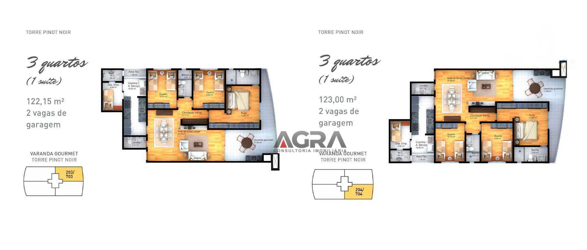 Apartamento à venda com 2 quartos, 138m² - Foto 13