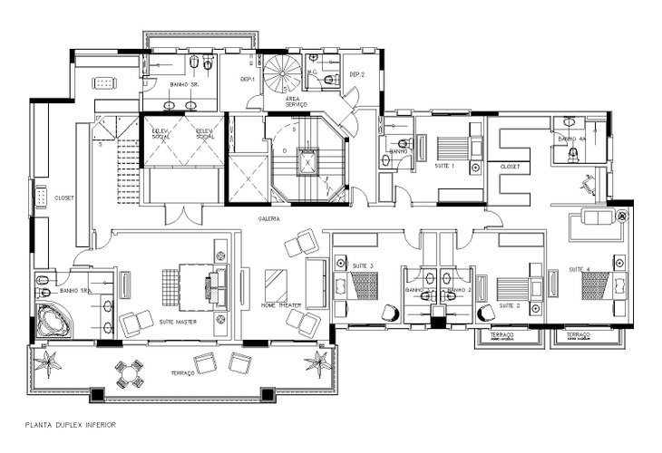 Apartamento à venda com 4 quartos, 311m² - Foto 14