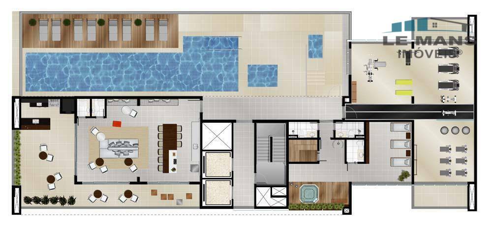 Apartamento para alugar com 1 quarto, 60m² - Foto 16