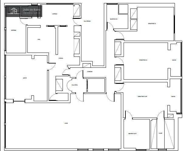 Apartamento à venda com 3 quartos, 289m² - Foto 14