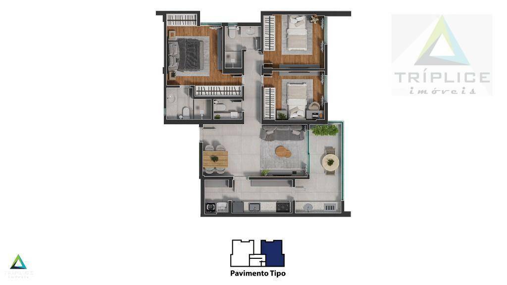 Cobertura, 4 quartos, 179 m² - Foto 46