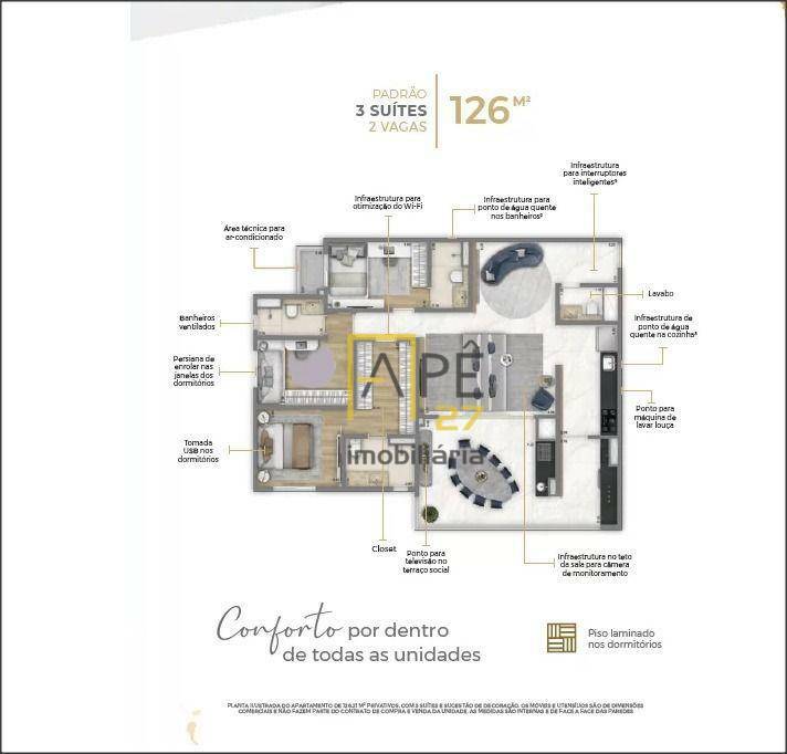 Apartamento à venda com 2 quartos, 74m² - Foto 23