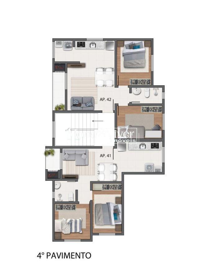 Apartamento à venda com 2 quartos, 46m² - Foto 9