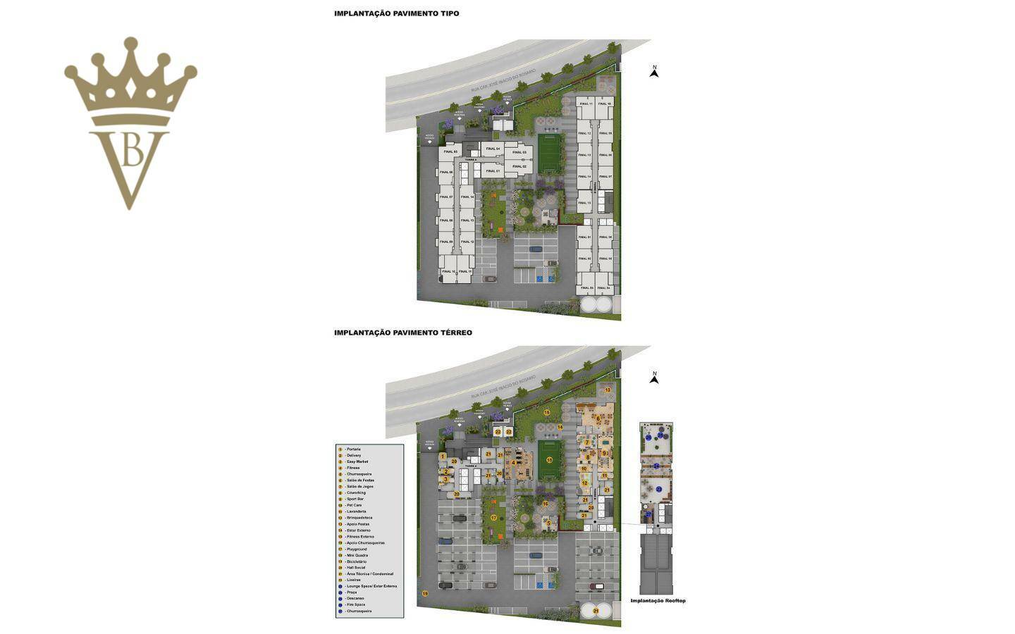 Apartamento à venda com 1 quarto, 35m² - Foto 2