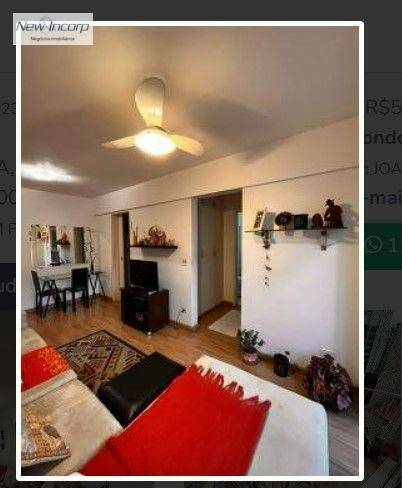 Apartamento à venda com 1 quarto, 49m² - Foto 2