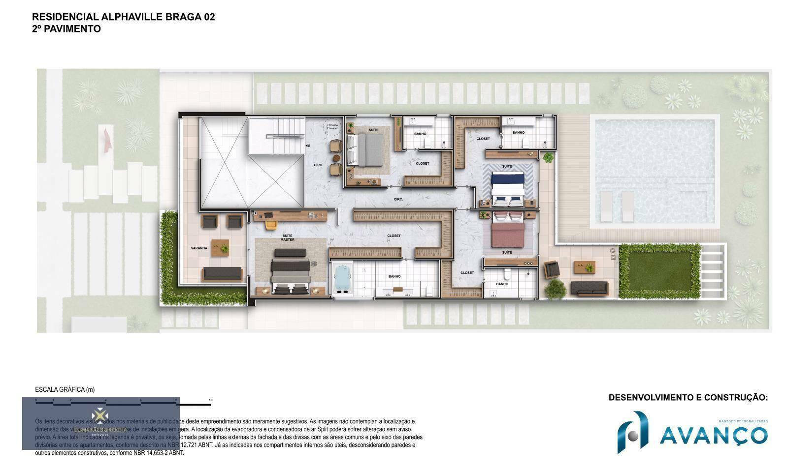 Casa de Condomínio à venda com 4 quartos, 600m² - Foto 4