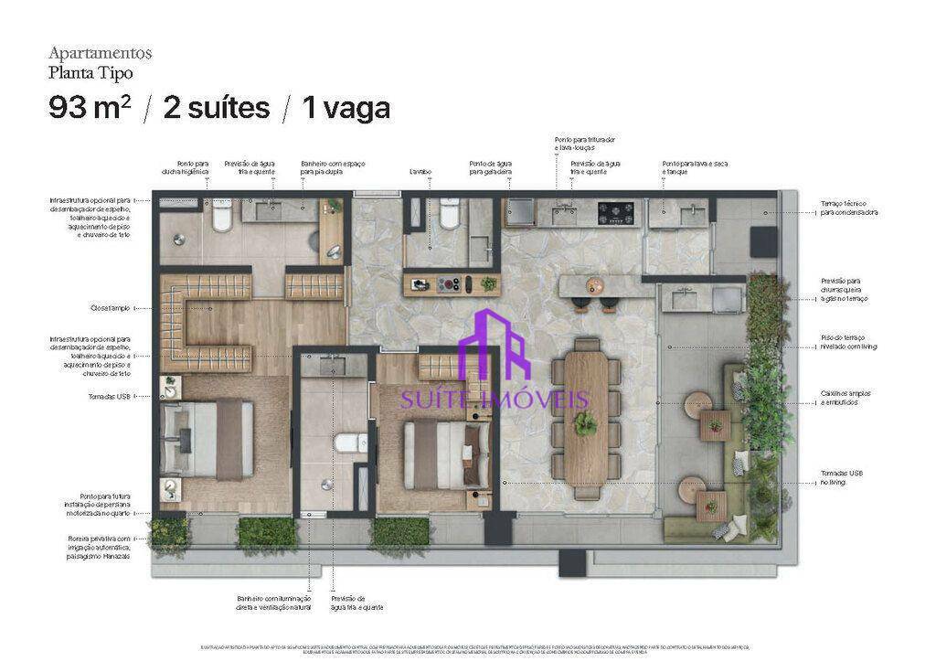 Apartamento à venda com 2 quartos, 76m² - Foto 43