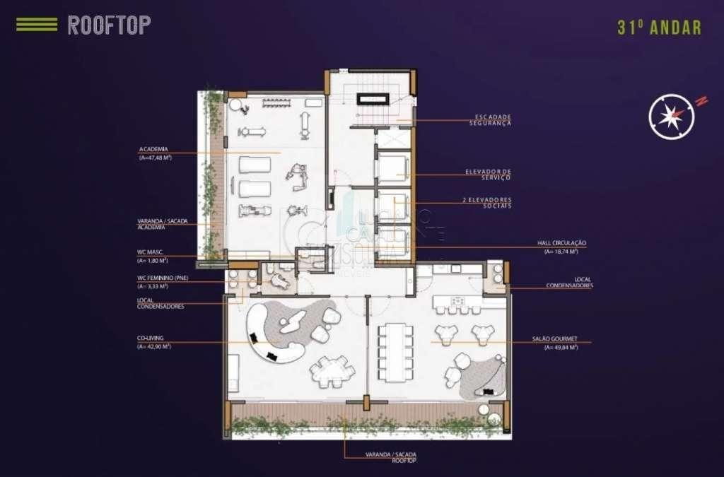 Apartamento à venda com 2 quartos, 45m² - Foto 7