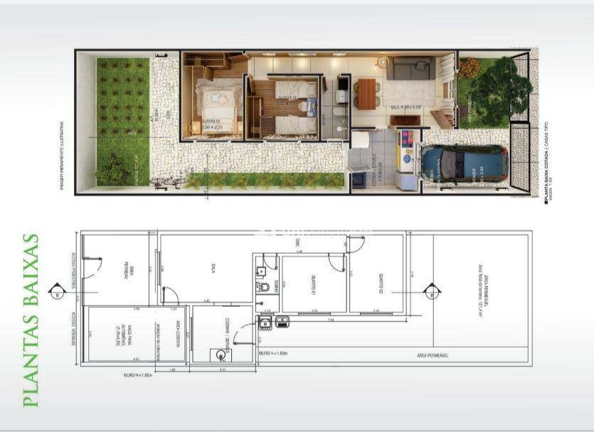 Casa de Condomínio à venda com 2 quartos, 51m² - Foto 17