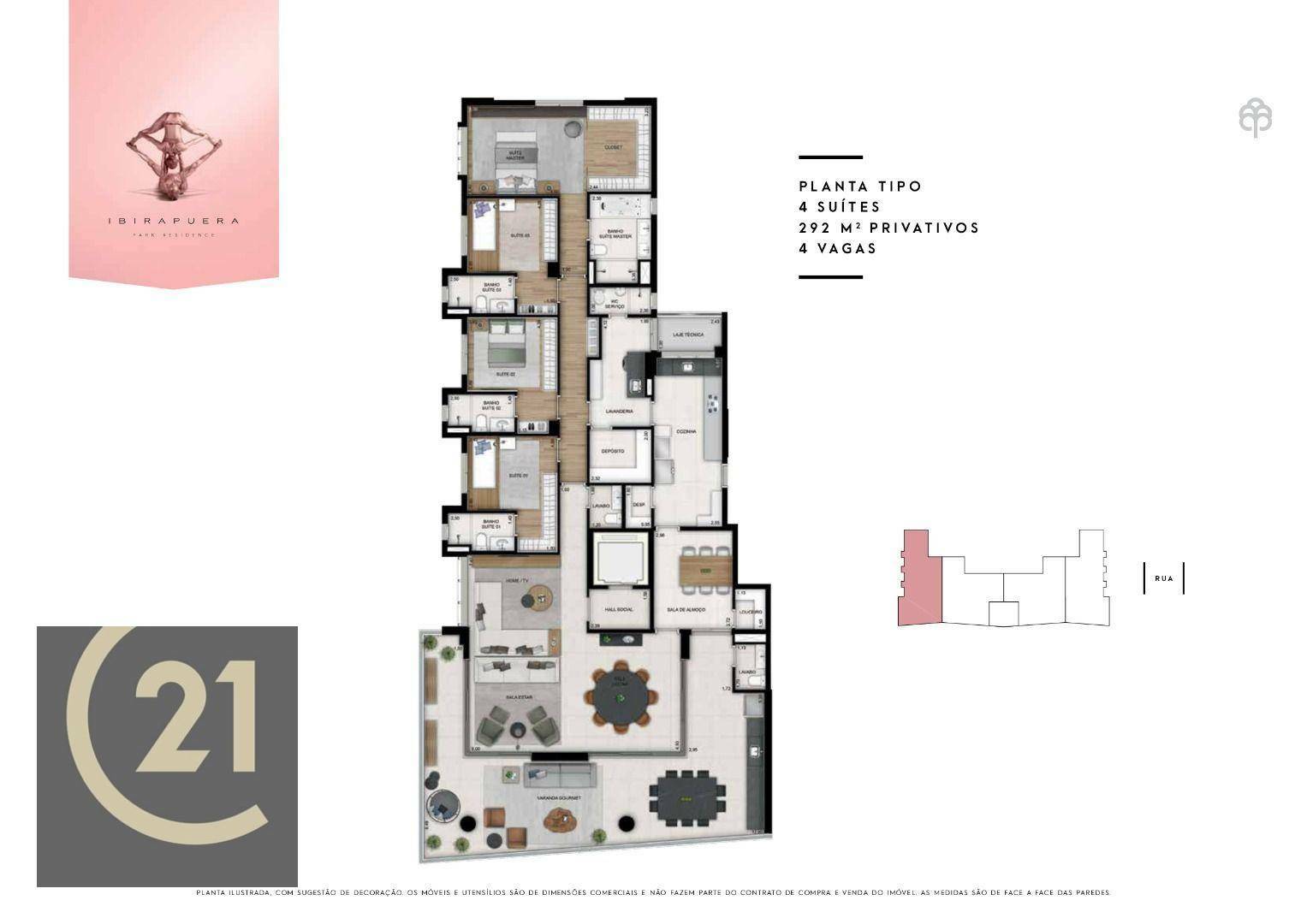 Apartamento à venda com 4 quartos, 292m² - Foto 18