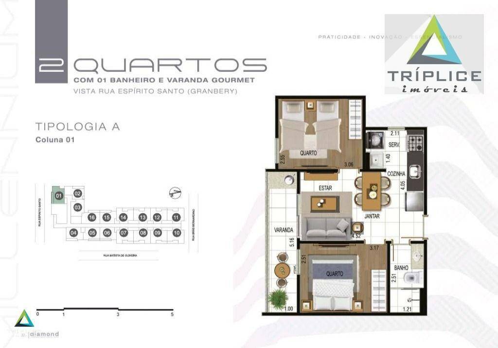 Apartamento à venda com 2 quartos, 49m² - Foto 33