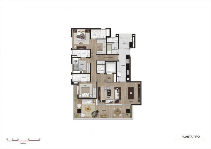 Apartamento à venda com 3 quartos, 181m² - Foto 20