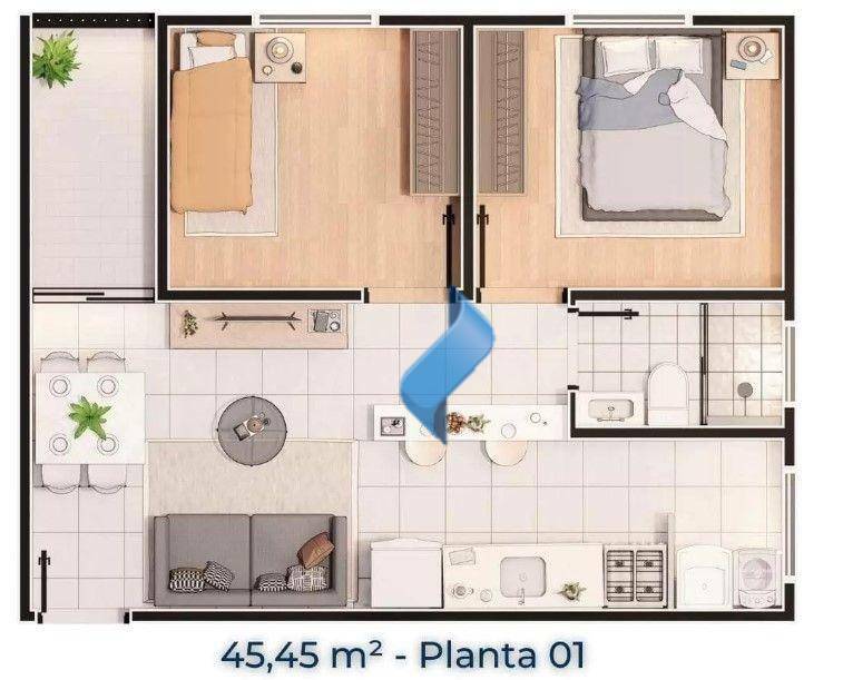 Apartamento à venda com 3 quartos, 68m² - Foto 20