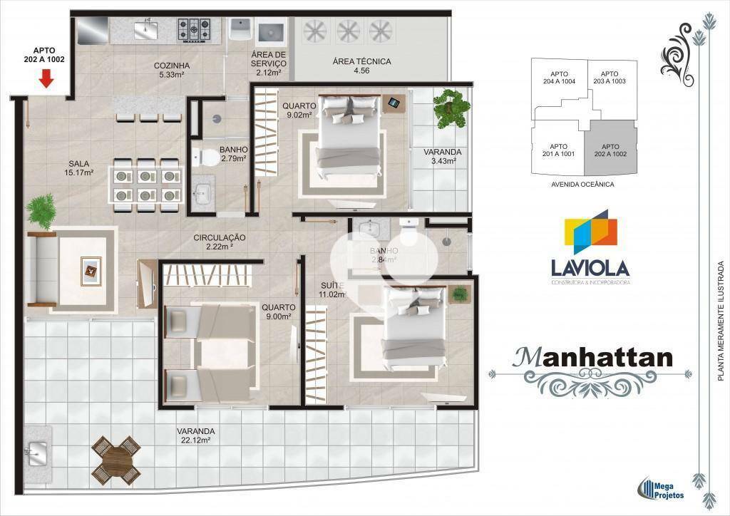 Cobertura à venda e aluguel com 4 quartos, 198m² - Foto 34