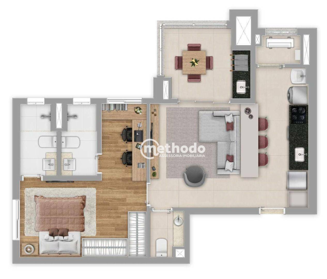 Apartamento à venda com 2 quartos, 77m² - Foto 15