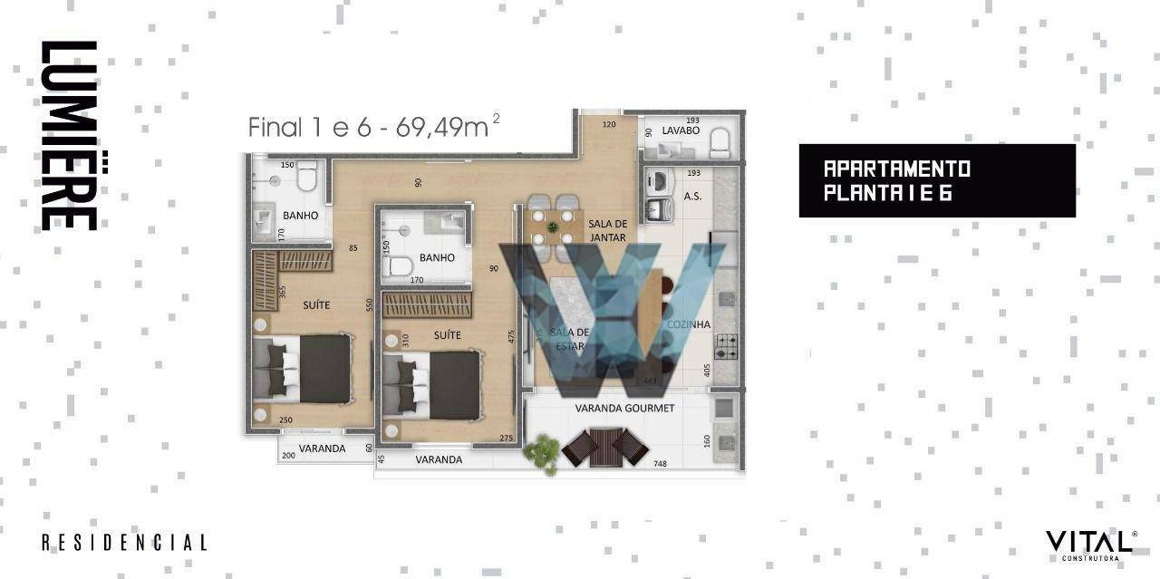 Apartamento à venda com 2 quartos, 120m² - Foto 36