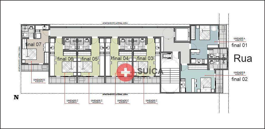 Kitnet e Studio à venda com 1 quarto, 23m² - Foto 15