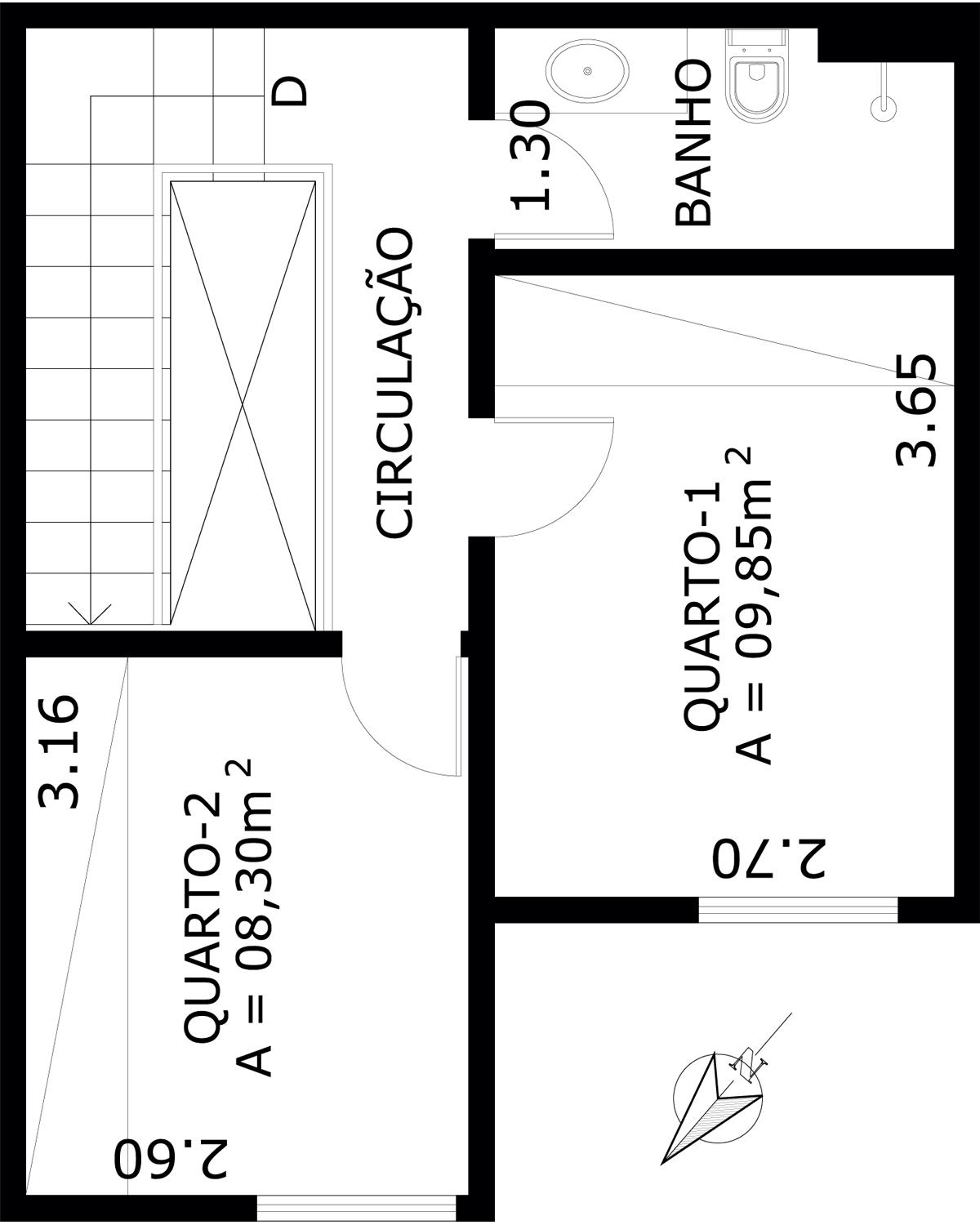 Apartamento à venda com 2 quartos, 65m² - Foto 3