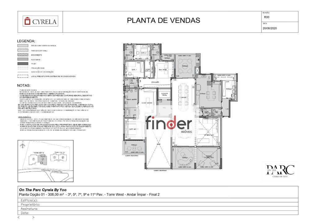 Apartamento à venda com 4 quartos, 308m² - Foto 21