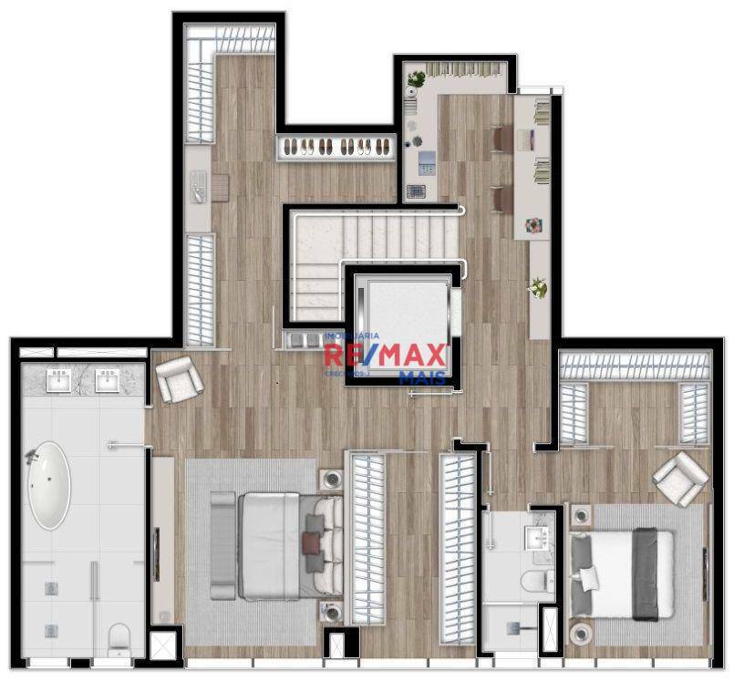 Apartamento à venda com 3 quartos, 190m² - Foto 22